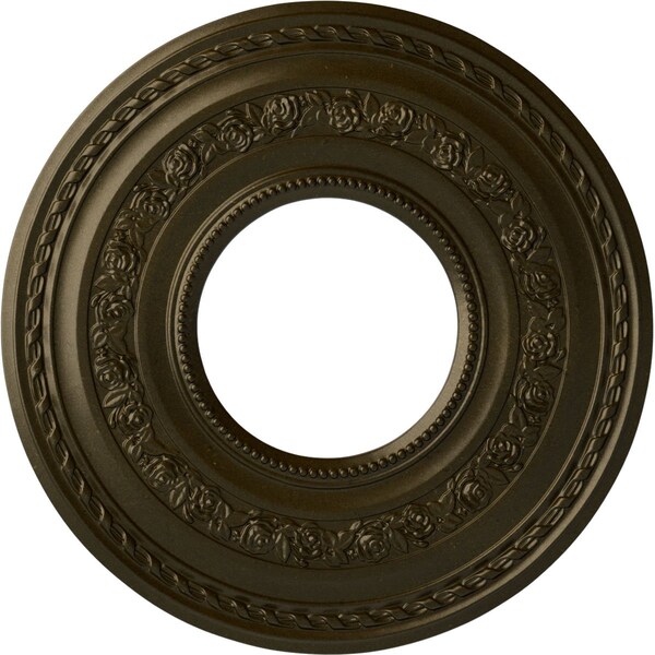 Ekena Millwork Anthony Ceiling Medallion (Fits Canopies up to 11 5/8"), 29 3/8"OD x 11 5/8"ID x 1 1/8"P, Green Gold CM29ATGGS - main